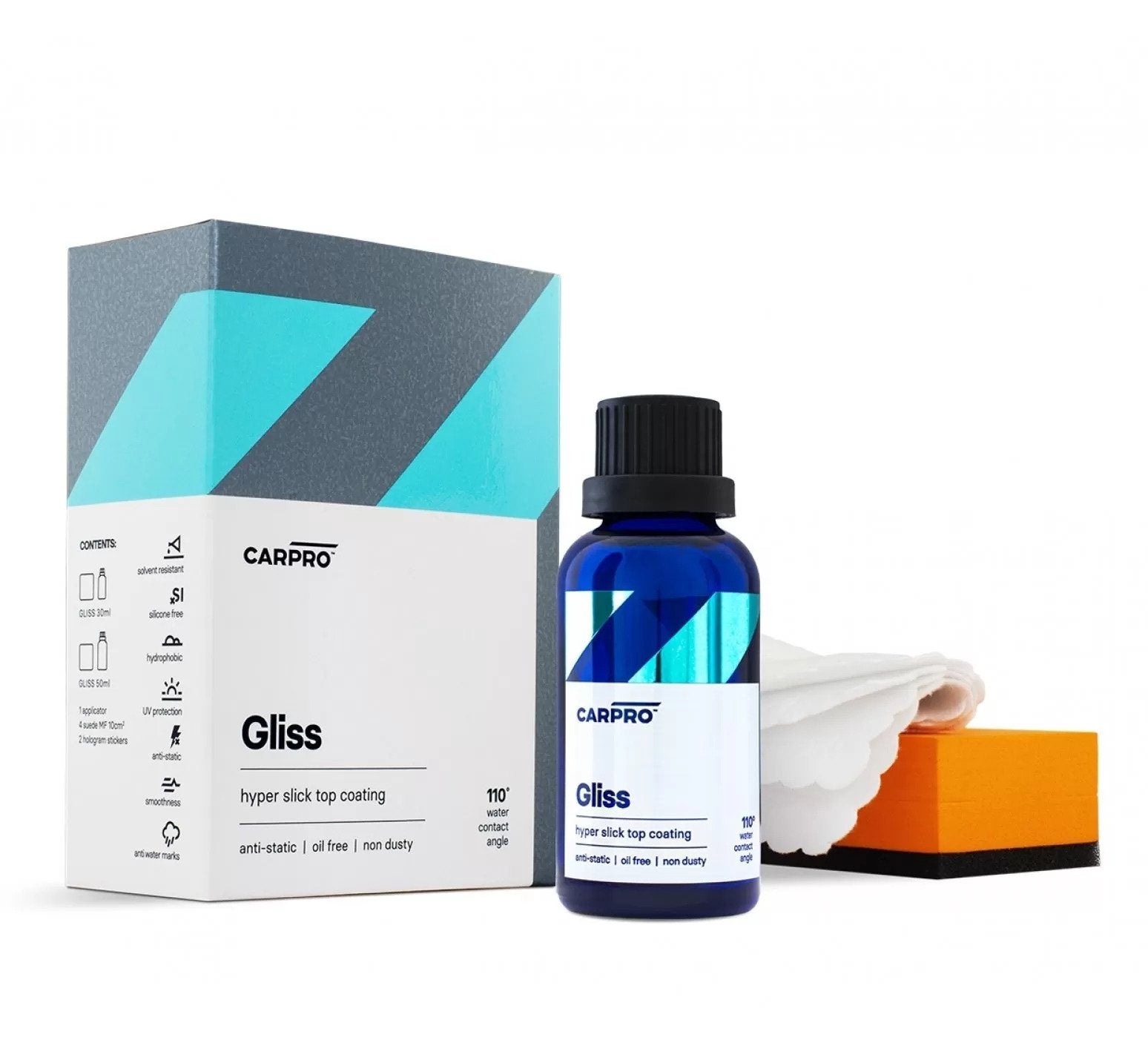 CarPro Gliss V2 Hyper Slick Top Coating – 50ml