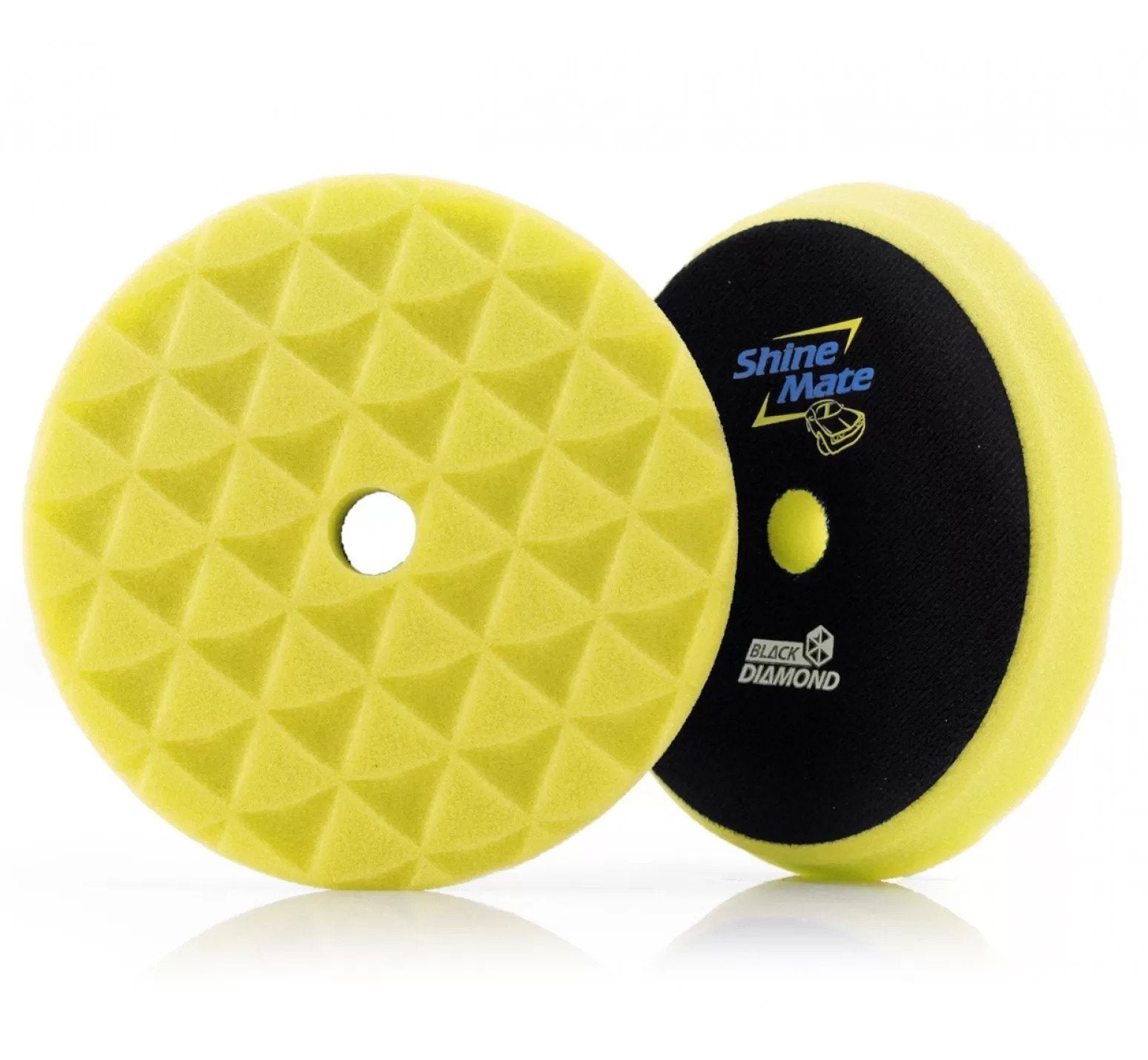 ShineMate - Black Diamond Yellow Cutting Pad 7"