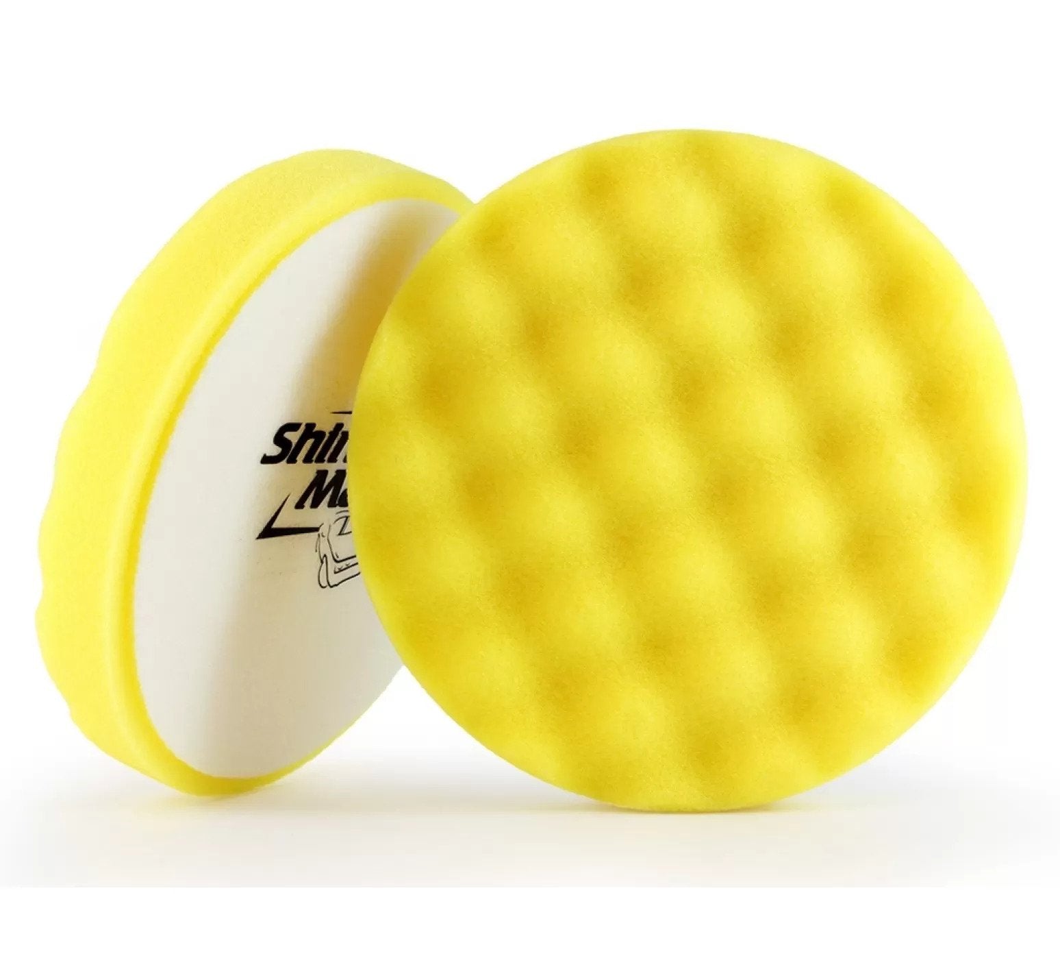 ShineMate - Waffle Yellow Cutting Pad 6"