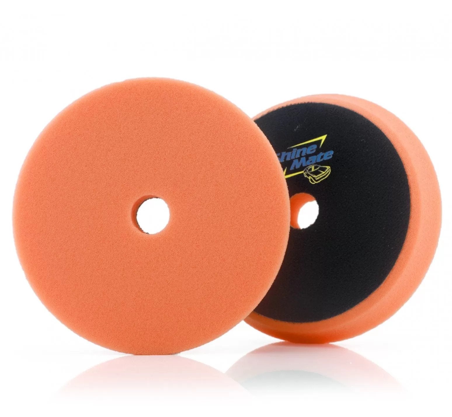 ShineMate – Flat Foam Pad Orange Light Cutting 6”