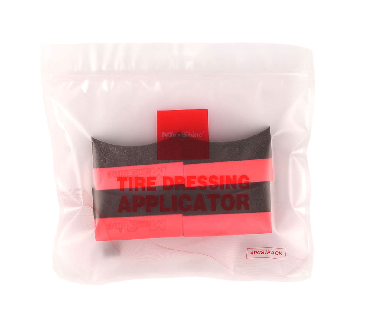Maxshine Curved Tyre Dressing Applicator (4 Pack)