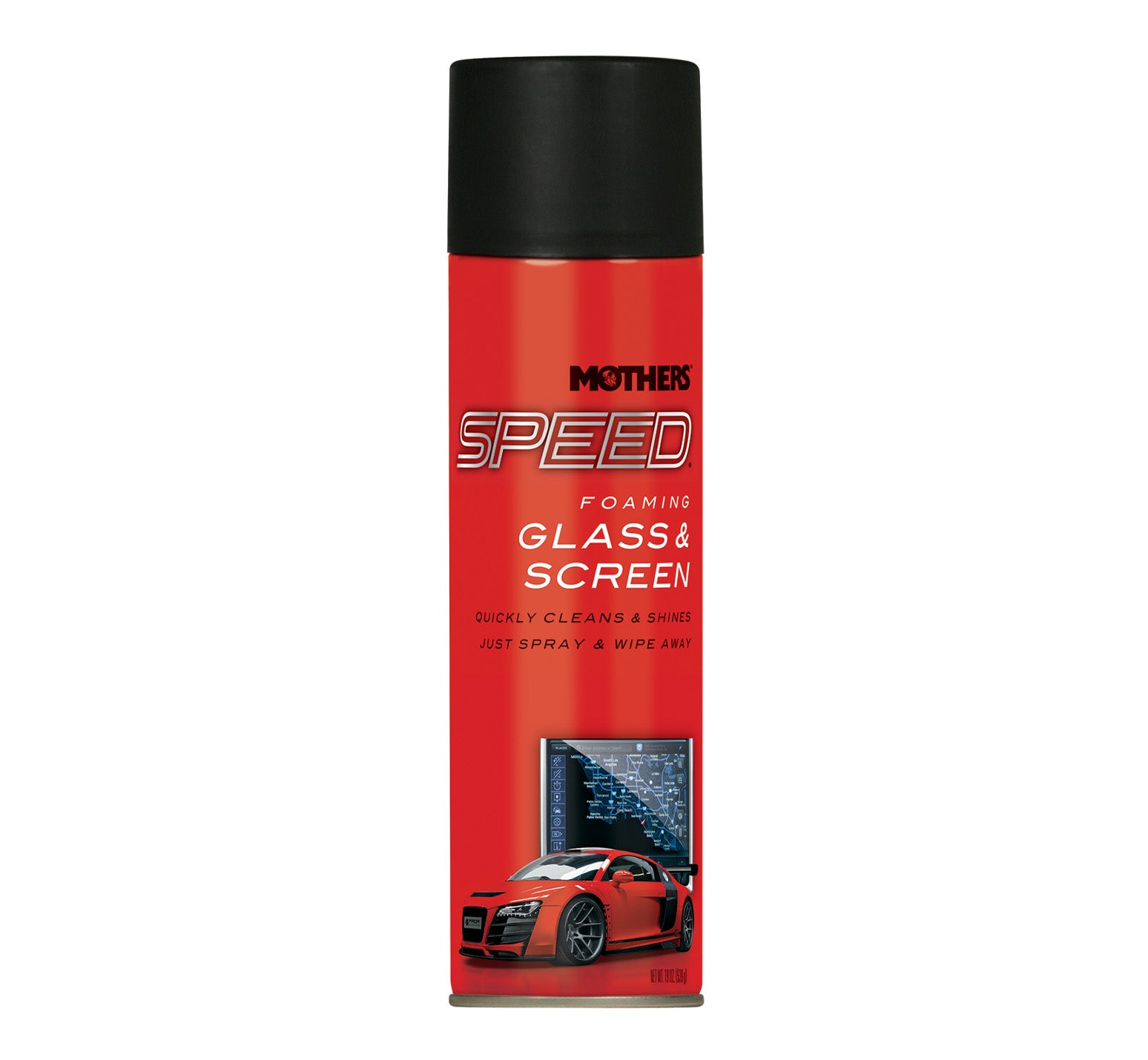 Mothers Speed Foaming Glass & Screen Cleaner