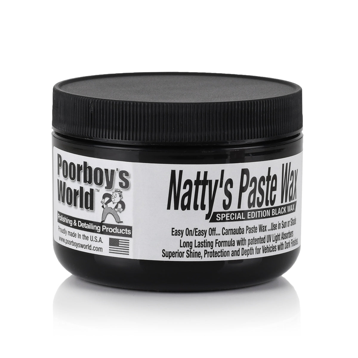 Poorboy's World - Nattys Paste Wax BLACK