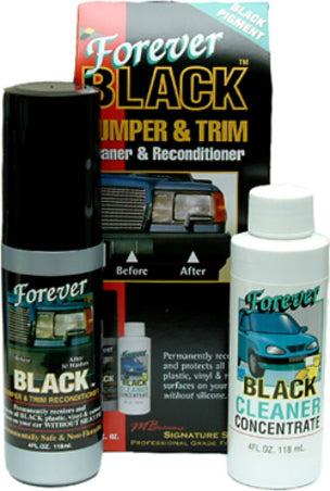 Forever Black Bumper & Trim 6 Oz. (New Improved Formula & Larger Size)