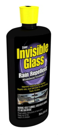 Invisible Glass Rain Repellent Washer Fluid Additive