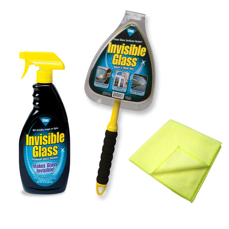 Invisible Glass Reach & Clean Kit with 2 Microfibre Cloths