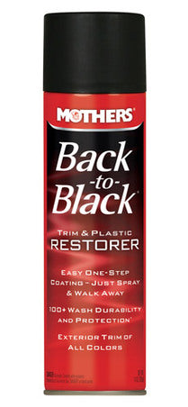 Mothers Naturally Black Trim & Plastic Restorer Aerosol