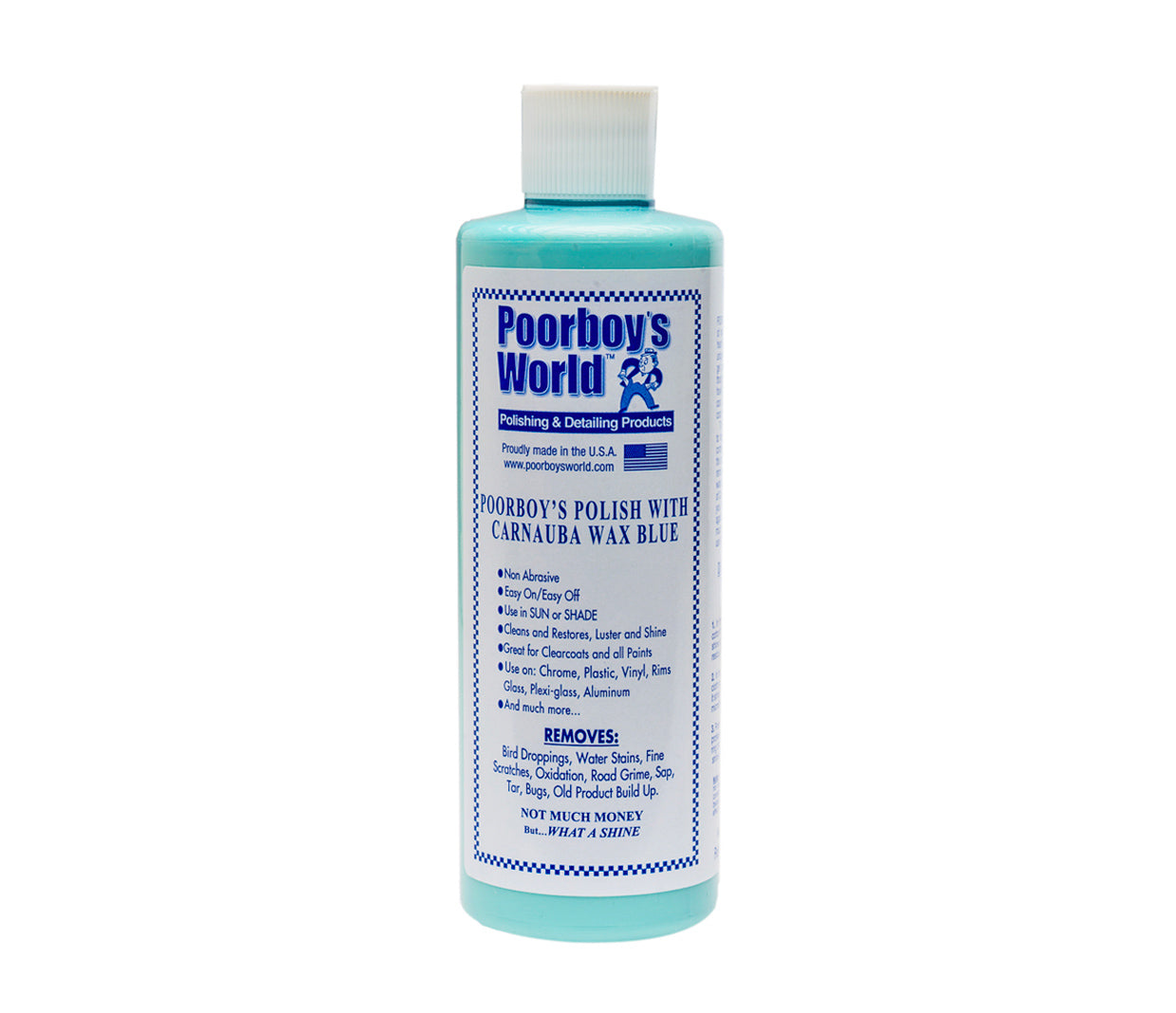 Poorboy's World Polish with Carnauba (Blue)