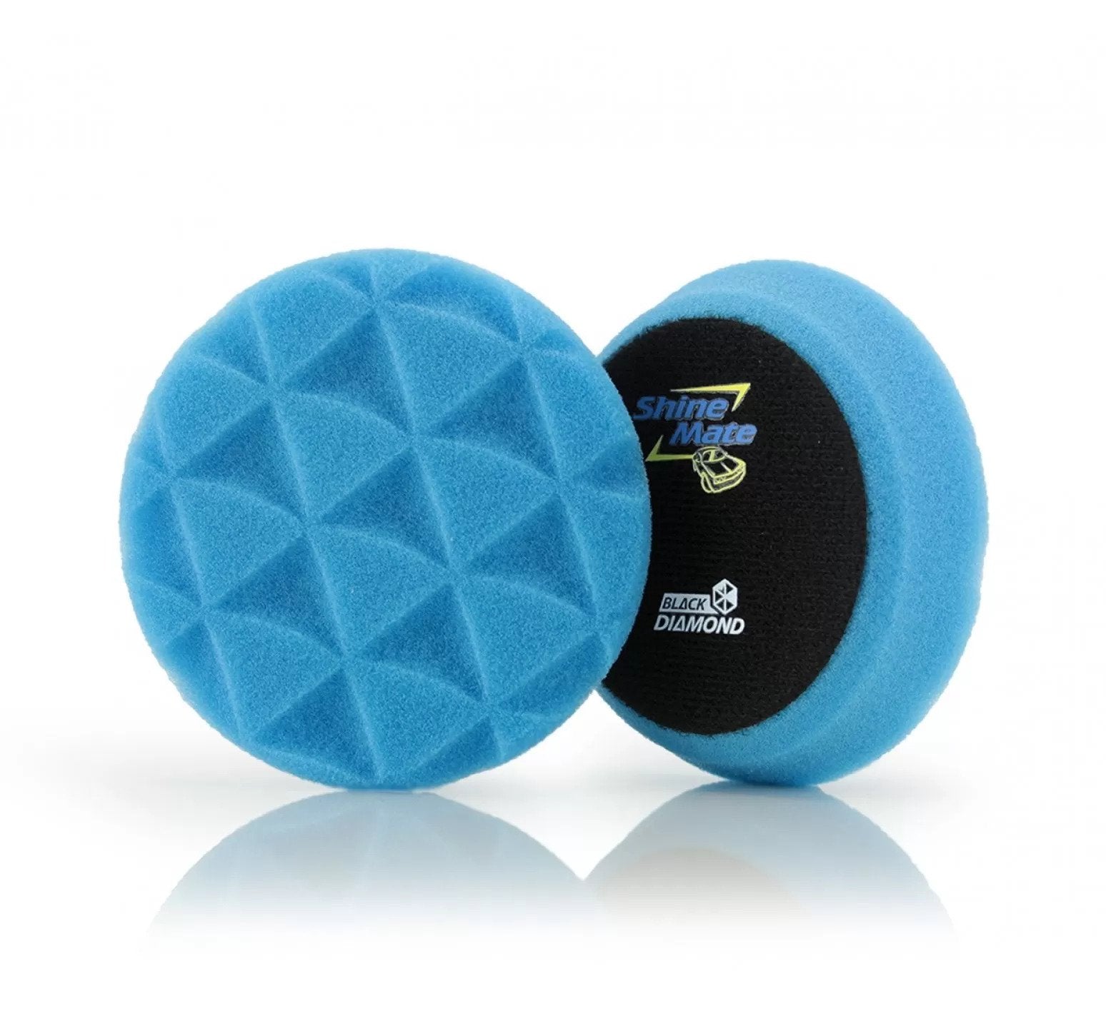 ShineMate - Black Diamond Blue Polishing Pad 4"