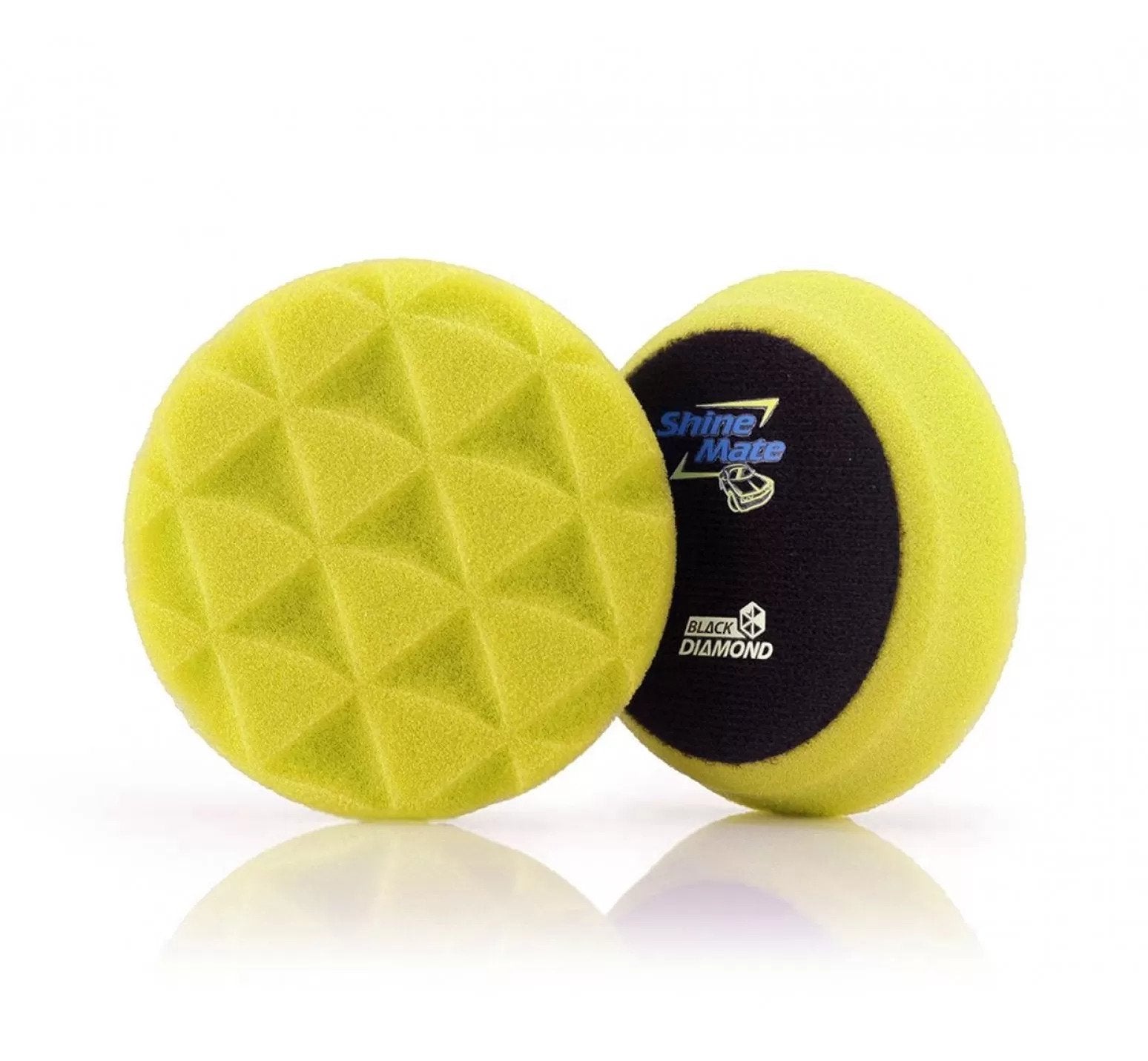 ShineMate - Black Diamond Yellow Cutting Pad 4"