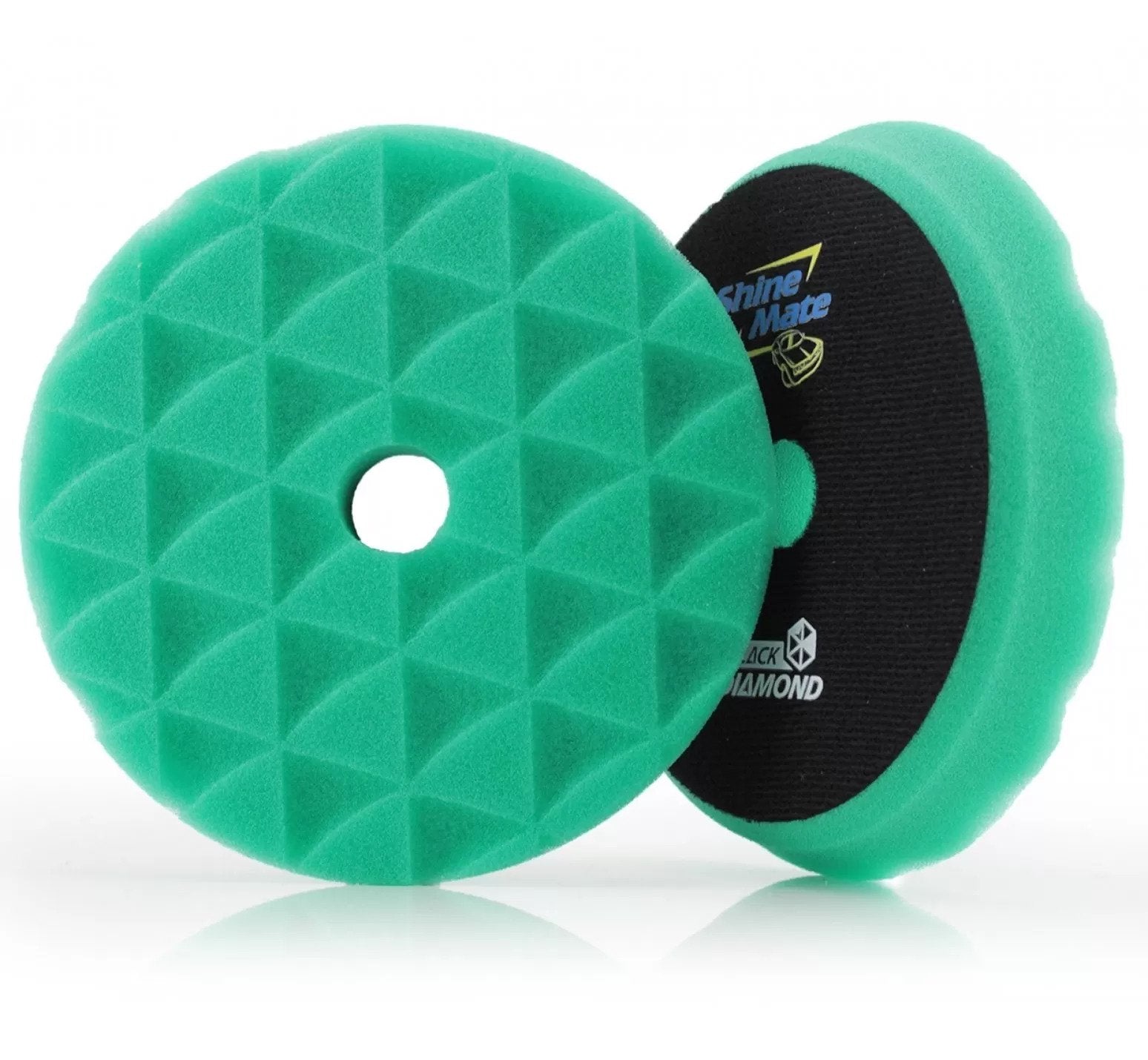 ShineMate – Black Diamond Green Heavy Cutting Pad 6"