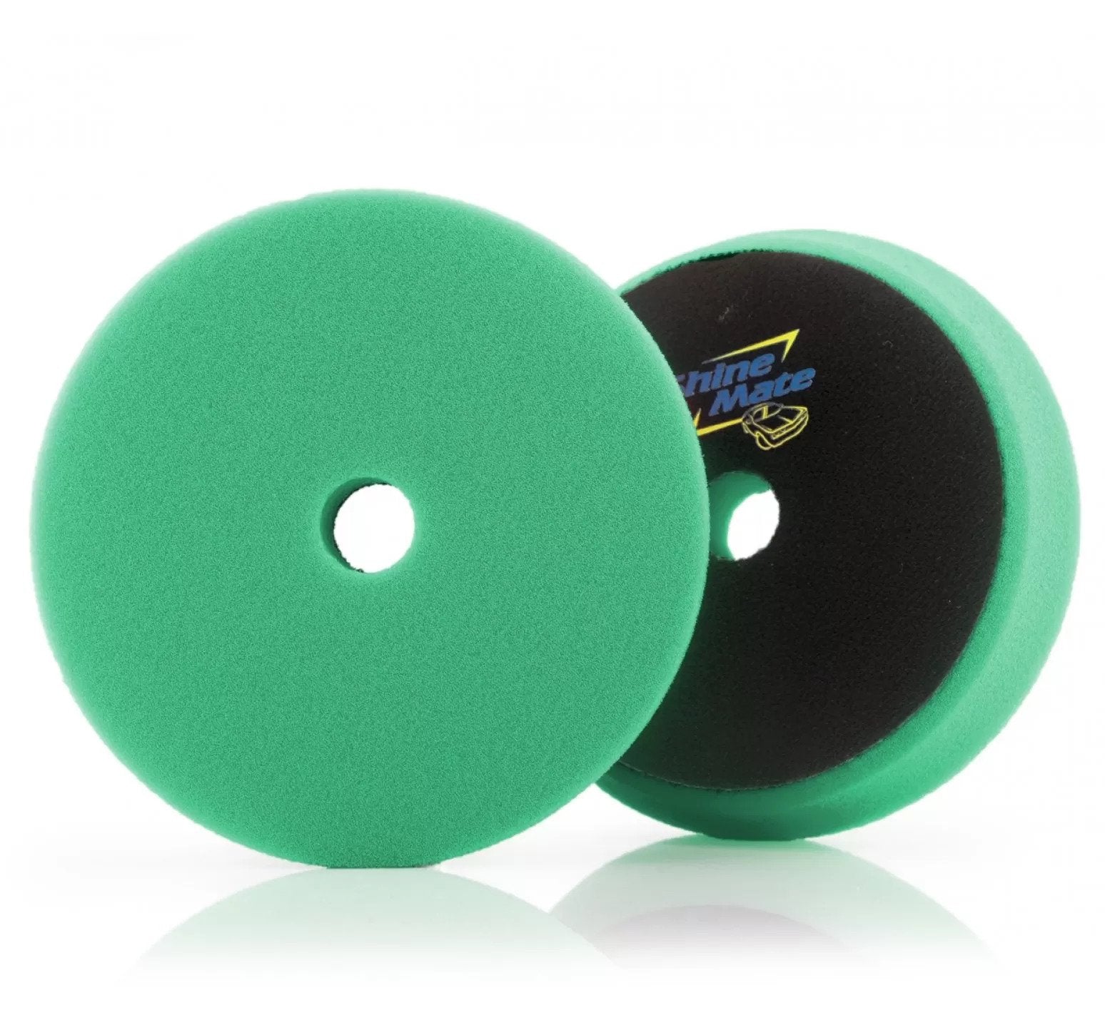 ShineMate – Flat Foam Pad Green Heavy Cutting Pad 6”