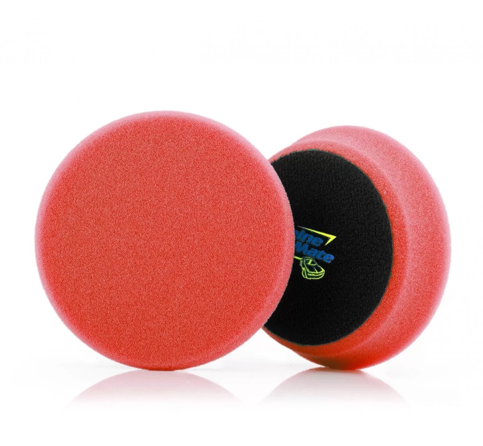 ShineMate – Flat Foam Pad Red Finishing Pad 4”