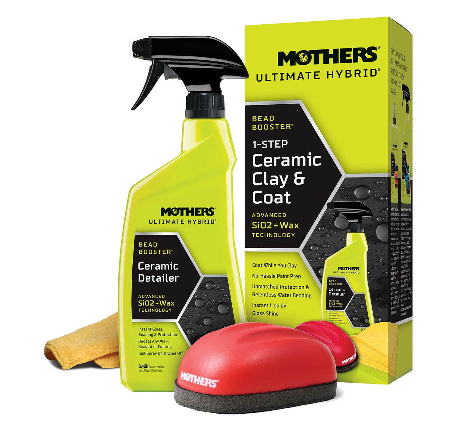 Mothers Ultimate Hybrid 1-Step Ceramic Clay & Coat