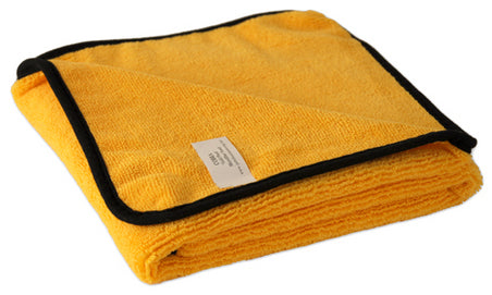 Gold Plush Microfibre Towel 16 x 24 inches