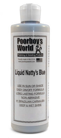 Poorboy's World Liquid Natty's Wax Blue (3 Sizes)